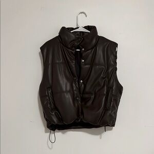 Charlotte Russe Brown Vest